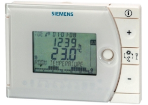 Picture of Zweipunkt-Raumthermostat mit Tagesschaltuhr, Batterie, nur Heizen Art.: Nr. REV13