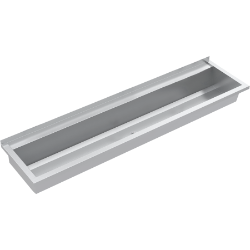 Picture of KWC PLANOX PL18T Waschrinne Spritzschutzhöhe:30 mm, Becken: Höhe:180 mm, Becken: Tiefe:320 mm, Art.Nr. : 2030043788