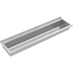 Picture of KWC PLANOX PL18T Waschrinne Spritzschutzhöhe:30 mm, Becken: Höhe:180 mm, Becken: Tiefe:320 mm, Art.Nr. : 2030043788
