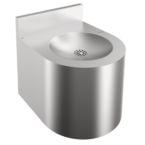 Picture of KWC ANIMA ANMX33L Wandtrinkbrunnen Flaschenfüller:optional, Becken: Höhe:33 mm, Becken: Tiefe:220 mm, Art.Nr. : 213.0649.011
