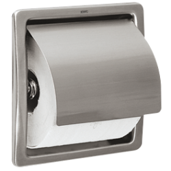 Picture of KWC STRATOS STRX673E WC-Rollenhalter Maximale Tiefe/Durchmesser Verbrauchsmaterial:120 mm, Maximale Breite Verbrauchsmaterial:120 mm, Füllmenge:1, Art.Nr. : 2000057422