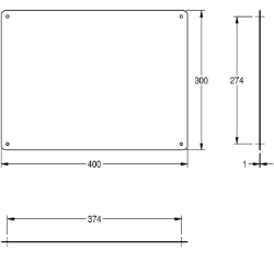 Picture of KWC CHRH401 Spiegel Verdeckte Befestigung:nein, Material:Edelstahl, Materialtyp:1.4301 Chromnickelstahl V2A, Art.Nr. : 2000056953