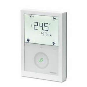 Picture of Siemens RaumthermostatKNX, AC230/24V,°C,%r.F,CO2, Art.Nr. : RDG204KN