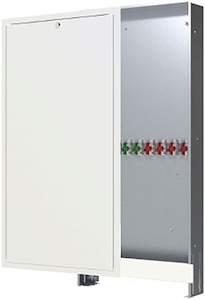 Bild von Danfoss EvoFlat & VX-F Unterputzkasten, mit Schiene 850x1350x150 mm, Art.Nr. :145H4908