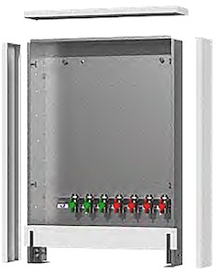 Bild von Danfoss EvoFlat & VX-F Vorwand-Paneele zu Unterputzkasten 690x910x150 mm, Art.Nr. :183U6014