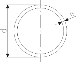 Bild von +GF+ Rohr PVC-U grau SDR13.6/PN16/S6.4, d mm: 140, Stangenlänge: 5m, Art.Nr.: 161017116