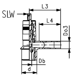 Bild von +GF+ ELGEF Plus Ventil-T PE100 d63mm / SDR11, d mm: 63, Art.Nr.: 193281605