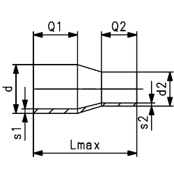 Bild von +GF+ ELGEF Plus Reduktion PE100 d25-630mm / SDR11 / Langschenklige Version, d mm: 25, Art.Nr.: 753901038