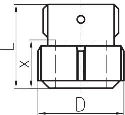 Bild von +GF+ PRIMOFIT Kappe verzinkt Für PE/PE-Xa-Rohr, Dimension mm: 25 x 2.3, Art.Nr.: 775452202