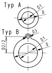 Bild von +GF+ Flachdichtung EPDM, Grösse: 16, Art.Nr.: 748400305