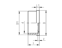 Bild von +GF+ SYGEF Standard Einlegteil Muffenschweissen PN16, Grösse: 63, Art.Nr.: 735600111