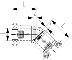 Bild von +GF+ INSTAFLEX Elektroschweiss Winkel 45° PB Mit Muffe-Stutzen, d mm: 16, Art.Nr.: 761069227