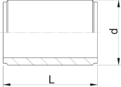 Bild von +GF+ PROGEF Standard Doppelnippel (PN10), Grösse: 20, Art.Nr.: 727910906