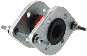 Picture of Boa Group - 384-U-A-EPDM Gummikompensator mit losen Flanschen DN 100 /PN10/16/ lat, Art.Nr. :J384E10016