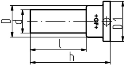 Bild von +GF+ INSTAFLEX Bundbuchse flach PB Mit Stutzen für Elektroschweissen, d mm: 32, Art.Nr.: 761069323