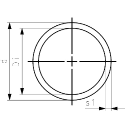 Picture of +GF+ ecoFIT Rohr PE100 SDR17.6 / PN10 / S8.3, Stangenlänge: 5m, d mm: 200, Art.Nr.: 193017119