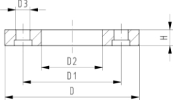 Bild von +GF+ INSTAFLEX Lose Flansche PN 16 IPP, d mm: 20, Art.Nr.: 761065270